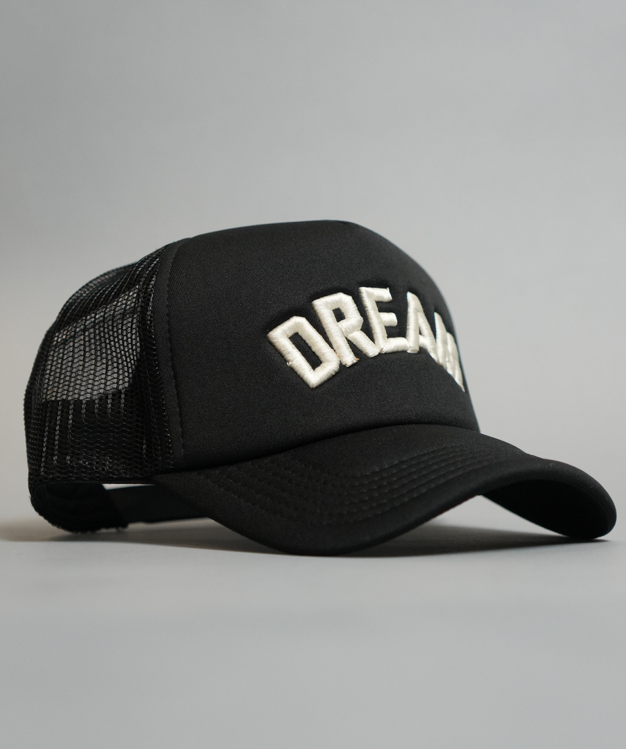 Off White Stitched Dream Trucker Hat