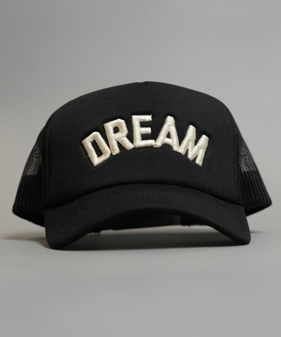 Off White Stitched Dream Trucker Hat